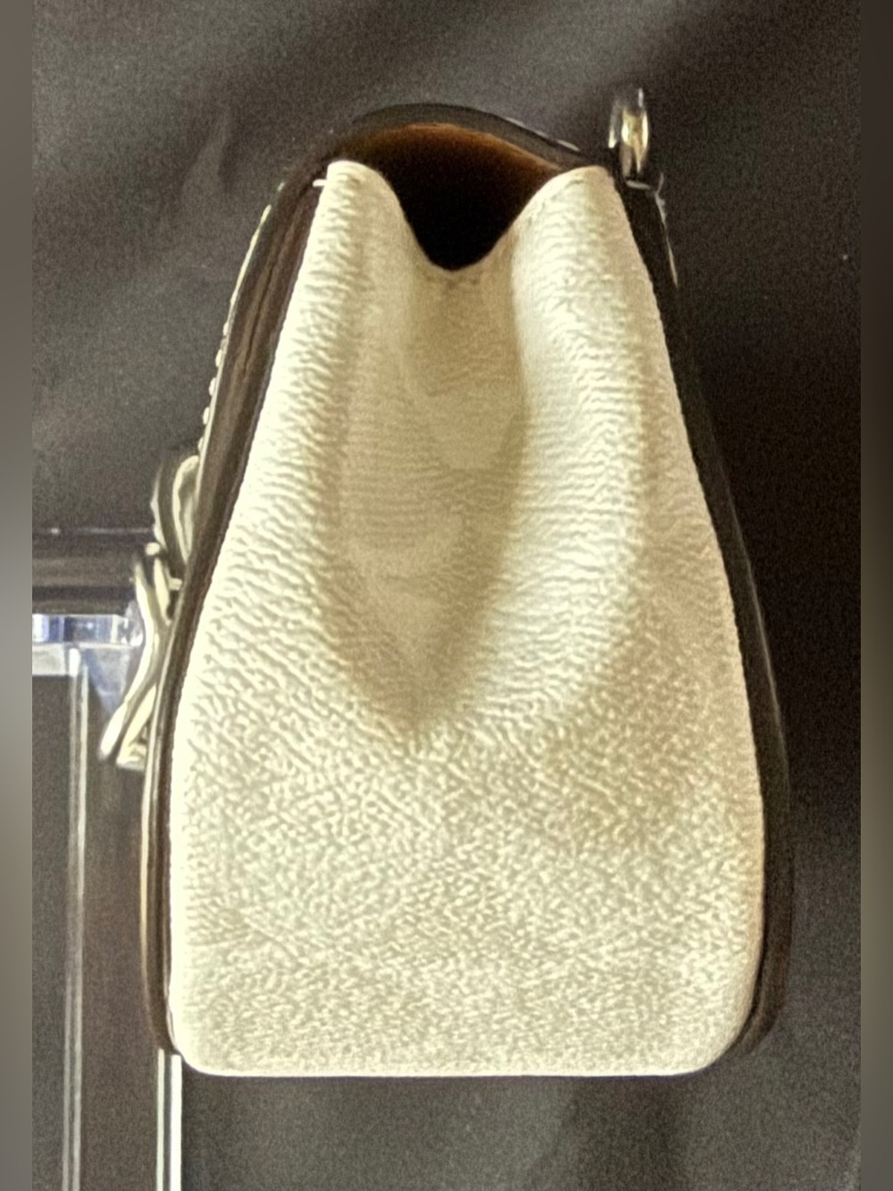 Coach White Mini Saddle Crossbody with Silver Hardware - Picture 8 of 12